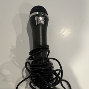 Guitar Hero USB Wired Microphone Black E-UR20 Video Game Accessory